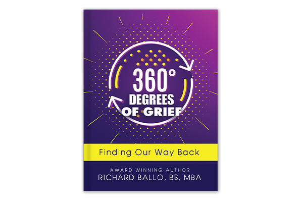 360 Degrees of Grief book by award-winning author Richard Ballo